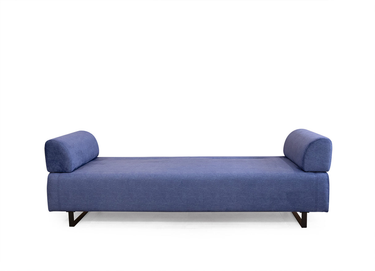 3-Sitzer-Infinity-Schlafsofa in Blau