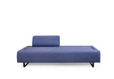 3-Sitzer-Infinity-Schlafsofa in Blau