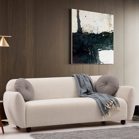 3-Sitzer-Sofa Eddy Cream