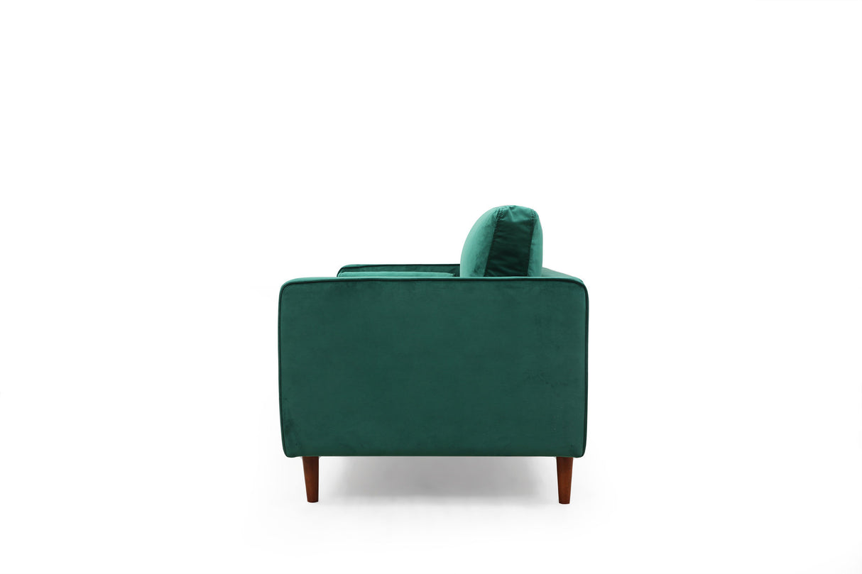 3-Sitzer-Sofa Rome Green