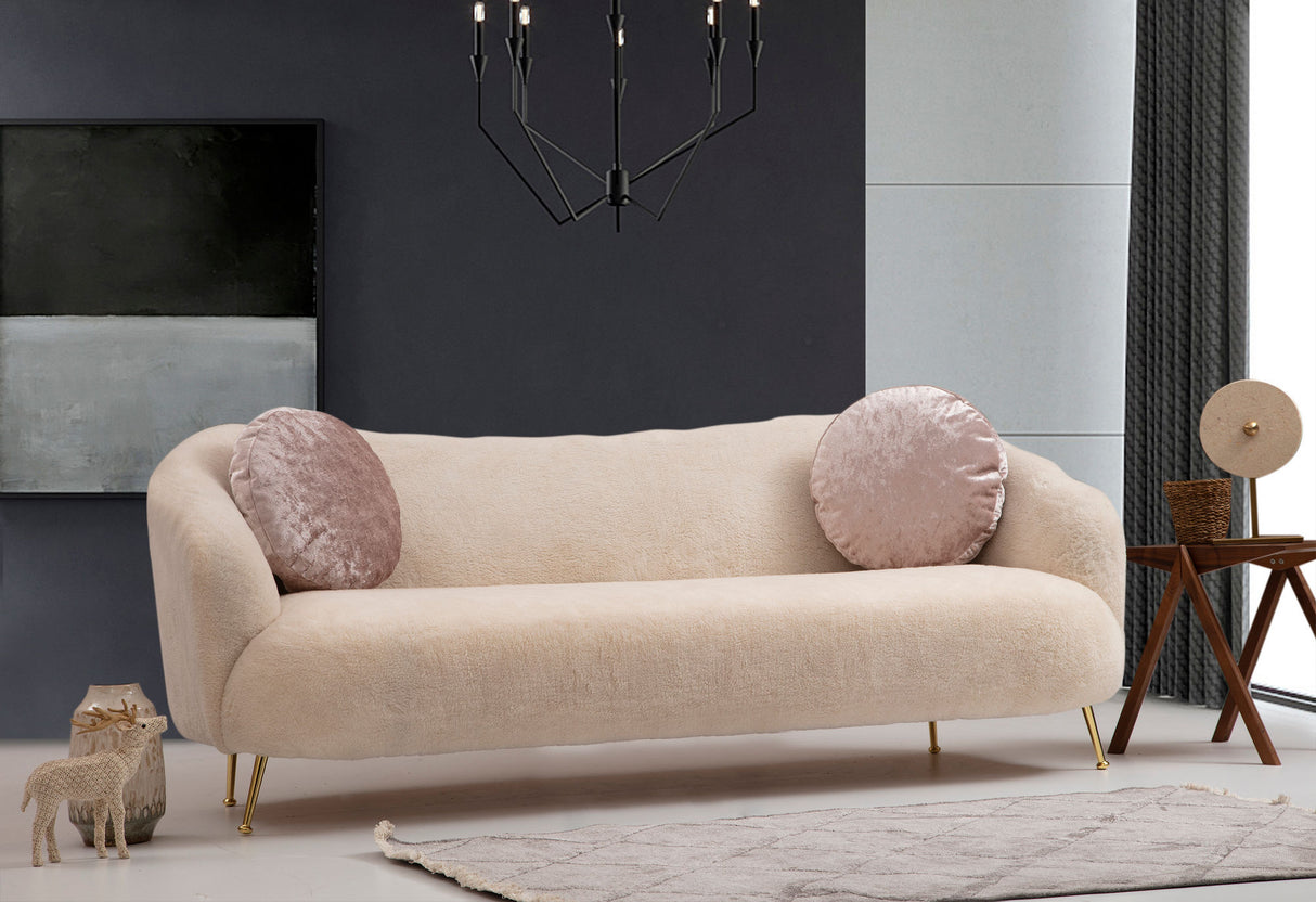 3-Sitzer-Sofa Istiridye Beige