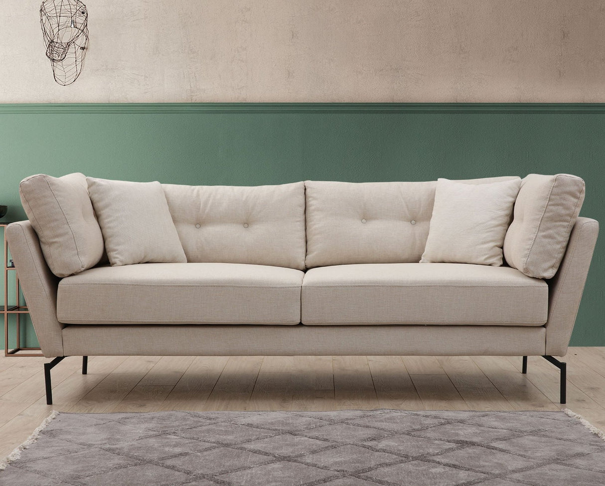 3-Sitzer-Sofa Mapa Creme