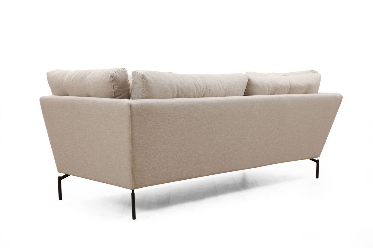 3-Sitzer-Sofa Mapa Creme