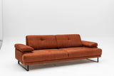 3-Sitzer-Schlafsofa Mustang Orange