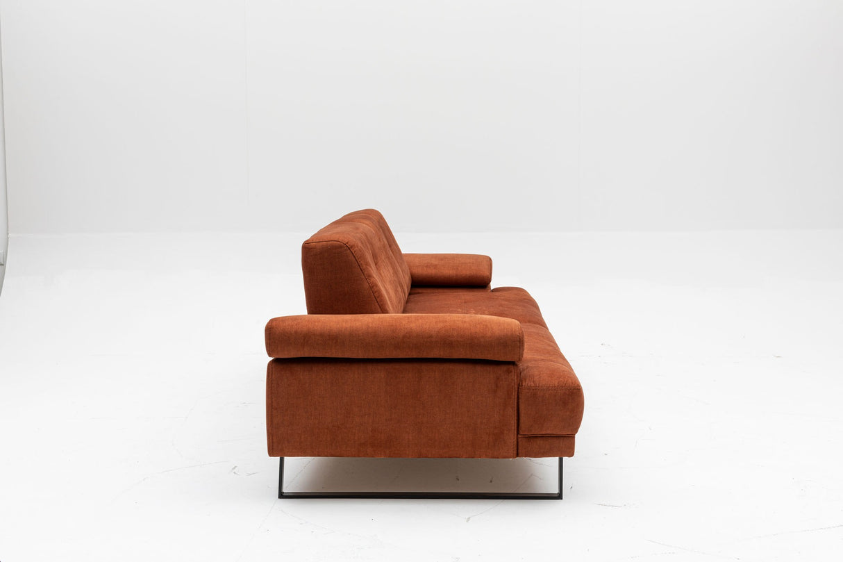 3-Sitzer-Schlafsofa Mustang Orange