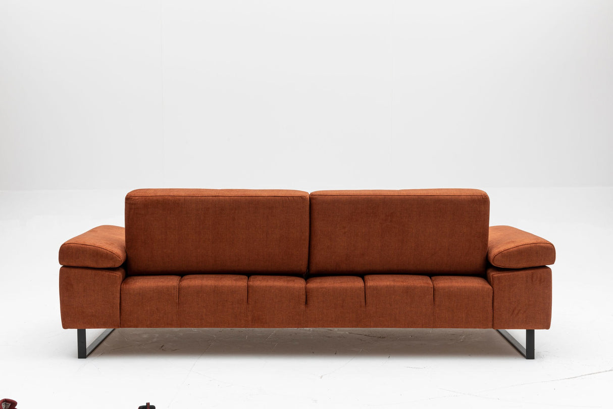 3-Sitzer-Schlafsofa Mustang Orange