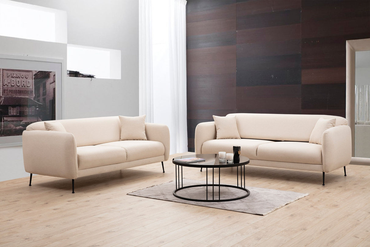 3-Sitzer-Schlafsofa Sevilla Beige