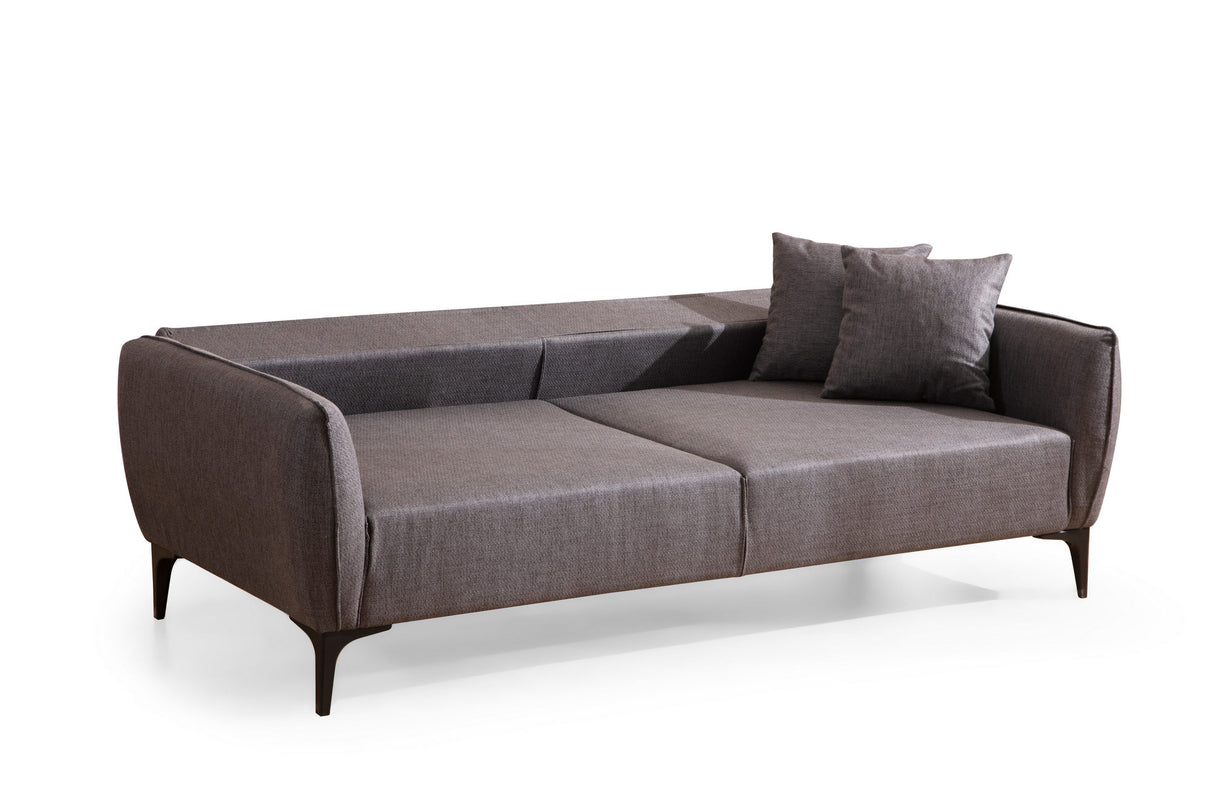 3-Sitzer-Sofa Belissimo Dunkelgrau