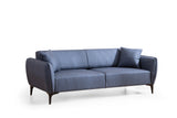 3-Sitzer-Sofa Belissimo Blau