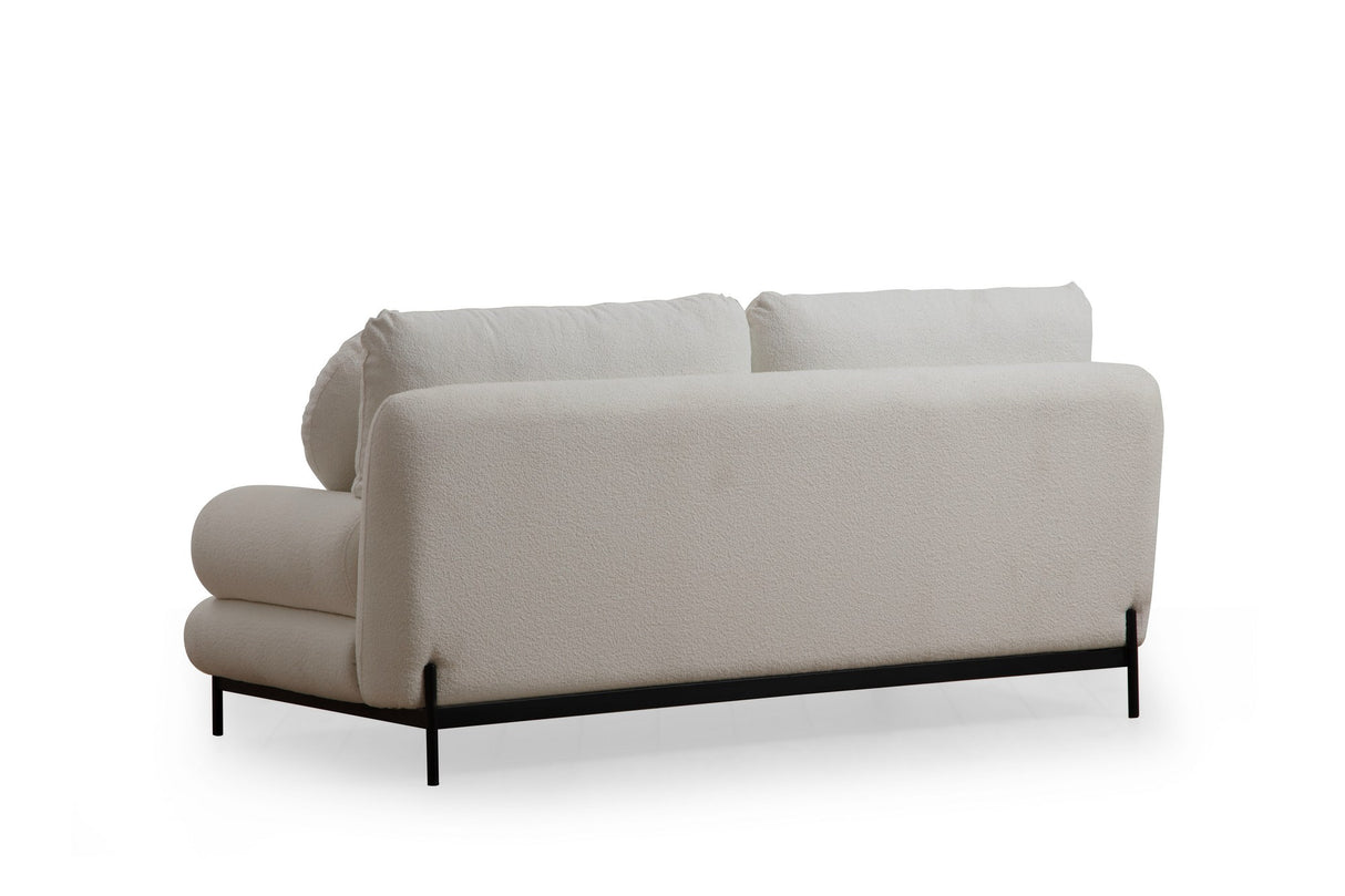 2-Sitzer-Sofa Livorno Weiß