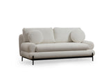 2-Sitzer-Sofa Livorno Weiß