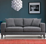 2-Sitzer-Sofa Nordic Dunkelgrau