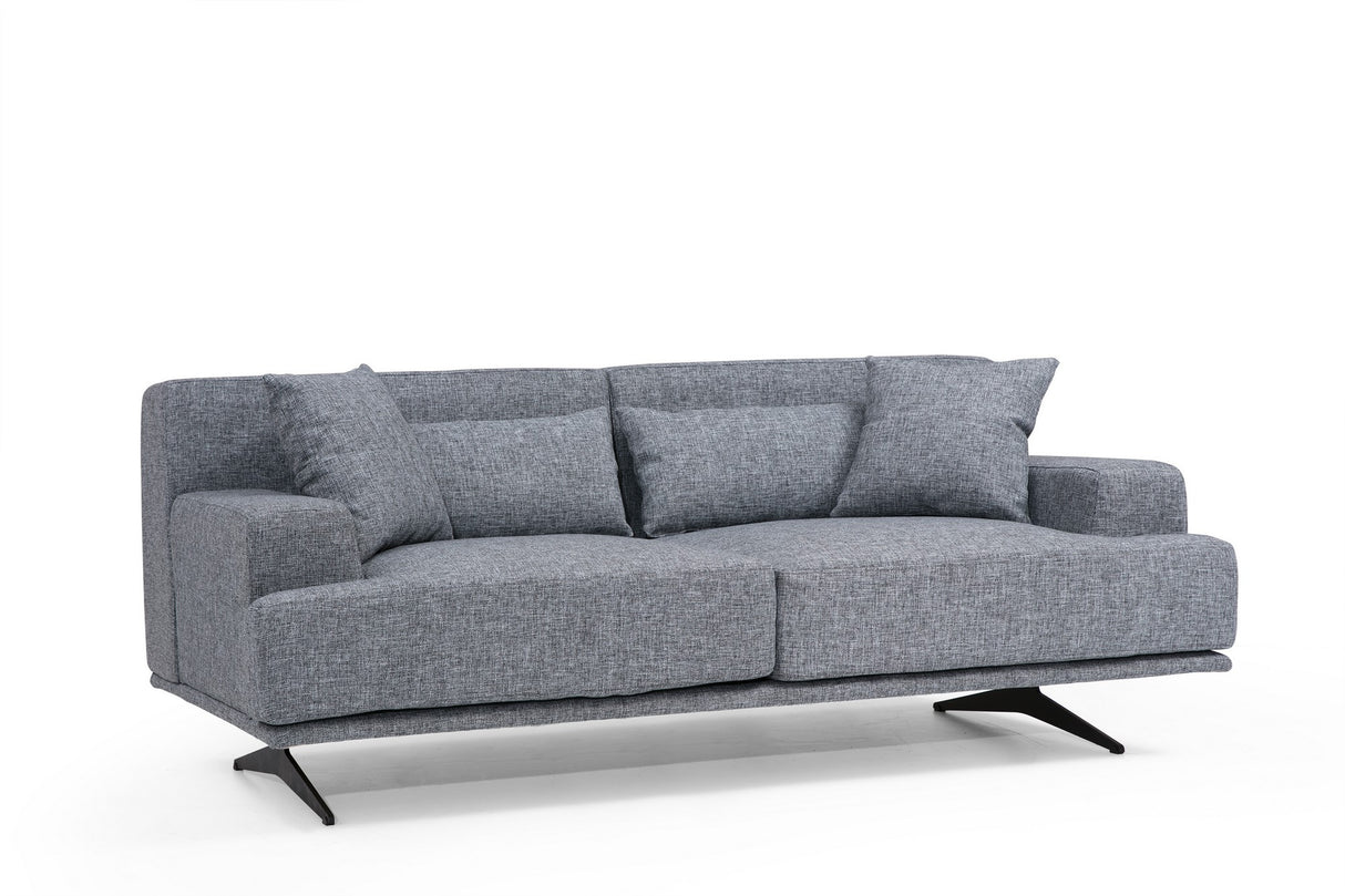 2,5-Sitzer-Sofa Bentley Grey