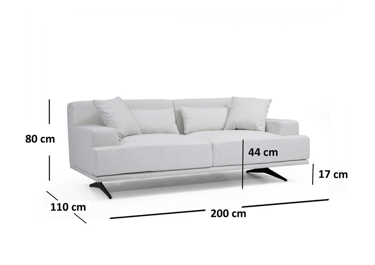 2,5-Sitzer-Sofa Bentley Beige