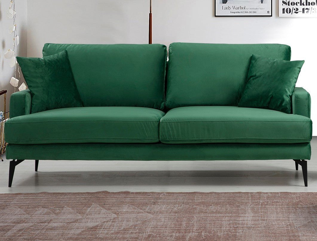 2-Sitzer-Sofa Papira Grün