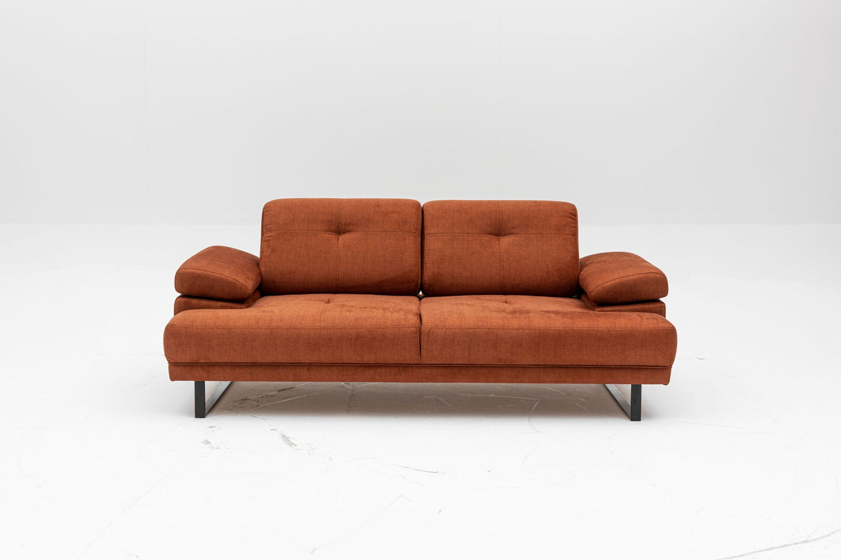 2-Sitzer-Schlafsofa Mustang Orange