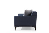 3-Sitzer-Sofa Petra Blau