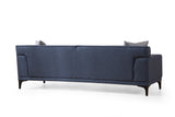 3-Sitzer-Sofa Petra Blau