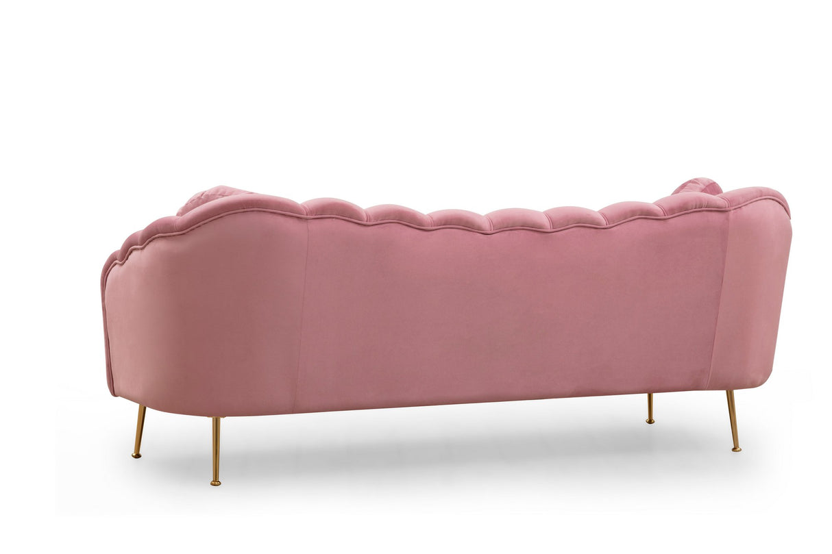 3-Sitzer-Sofa Istiridye Dusty Rose