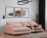 Ecksofa Left River Pink