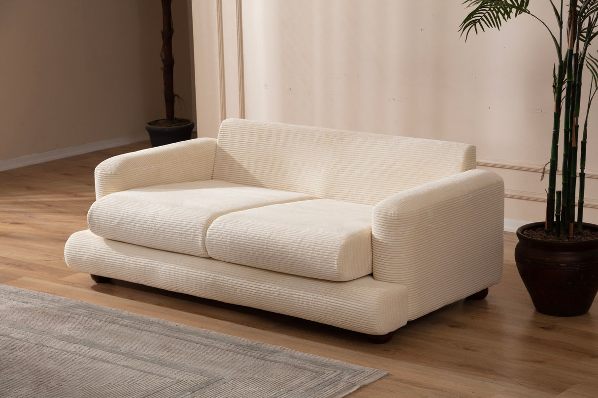 2-Sitzer-Sofa River Beige