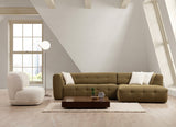 Rechtes Ecksofa Cady Khaki