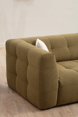 Rechtes Ecksofa Cady Khaki