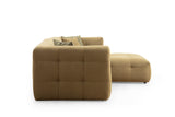 Rechtes Ecksofa Cady Khaki