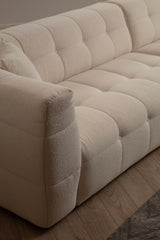 Rechtes Ecksofa Cady Beige