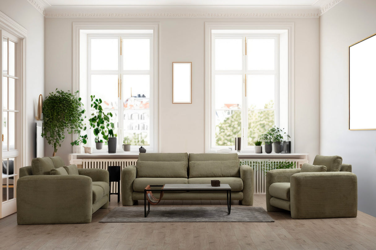 3-Sitzer-Sofa Lily Green