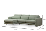 Ecksofa links Lily Green