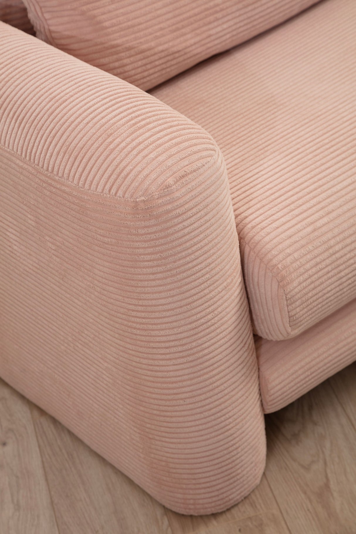 Ecksofa rechts Lily Pink