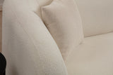 2-Sitzer-Sofa Asos Creme