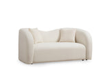 2-Sitzer-Sofa Asos Creme