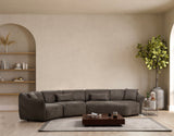 Ecksofa Mentis Braun