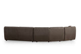 Ecksofa Mentis Braun