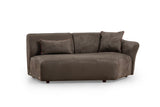 Ecksofa Mentis Braun