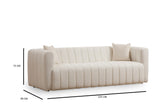 3-Sitzer-Sofa Royal Cream