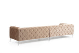 4-Sitzer-Sofa Como Dark Cream