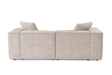 2-Sitzer-Sofa Lora Mokka