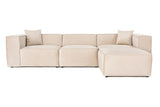 Ecksofa Lora Creme