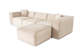 Ecksofa Lora Creme