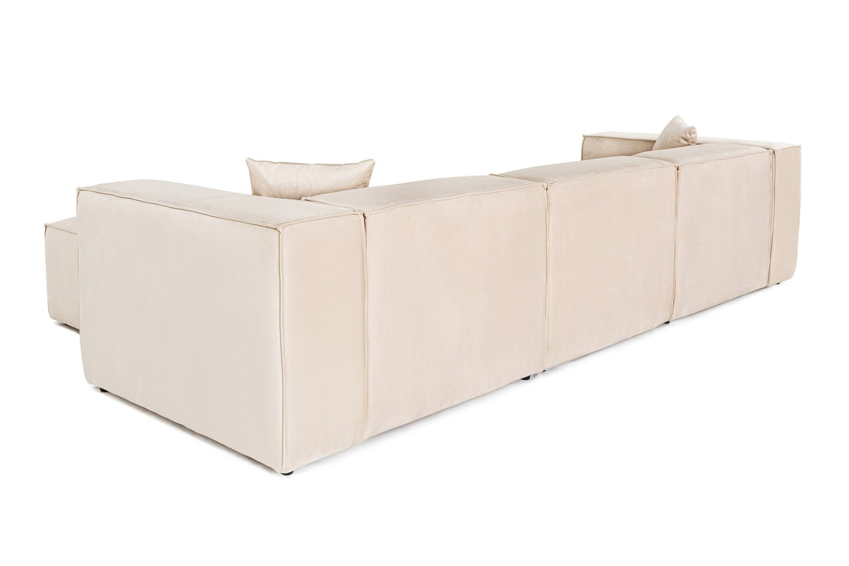 Ecksofa Lora Creme