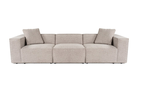 3-Sitzer-Sofa Lora Mokka