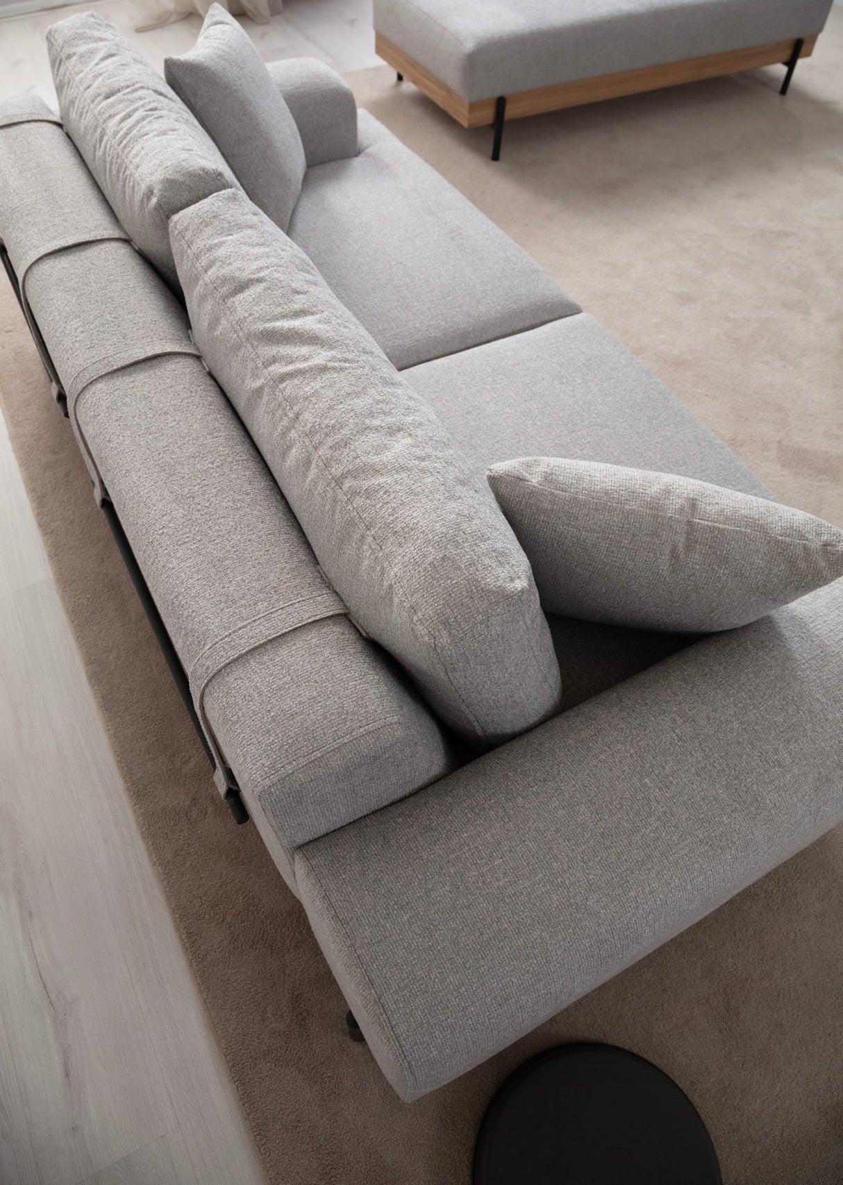 3-Sitzer-Sofa Eti Grey