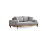 3-Sitzer-Sofa Eti Grey