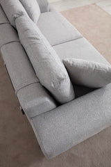 3-Sitzer-Sofa Eti Grey