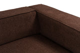 4-Sitzer-Sofa Lora Brown