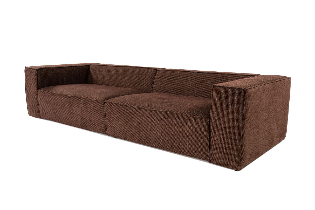 4-Sitzer-Sofa Lora Brown