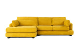 Ecksofa Left River Yellow